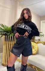 Дамска блуза фино плетиво - 2 цвята - Image 2