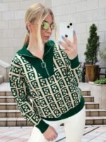 Дамска блуза фино плетиво в два цвята