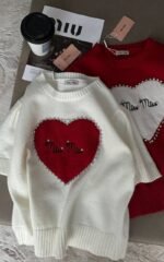 Дамски блузи MIU MIU с къс ръкав