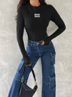 Дамско боди MIU MIU в три цвята - Image 5