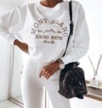 Памучна блуза MONT BLANC в два цвята