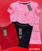 Памучна тениска GS в три цвята