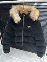 Зимно яке с естествен косъм PRDA - Image 4